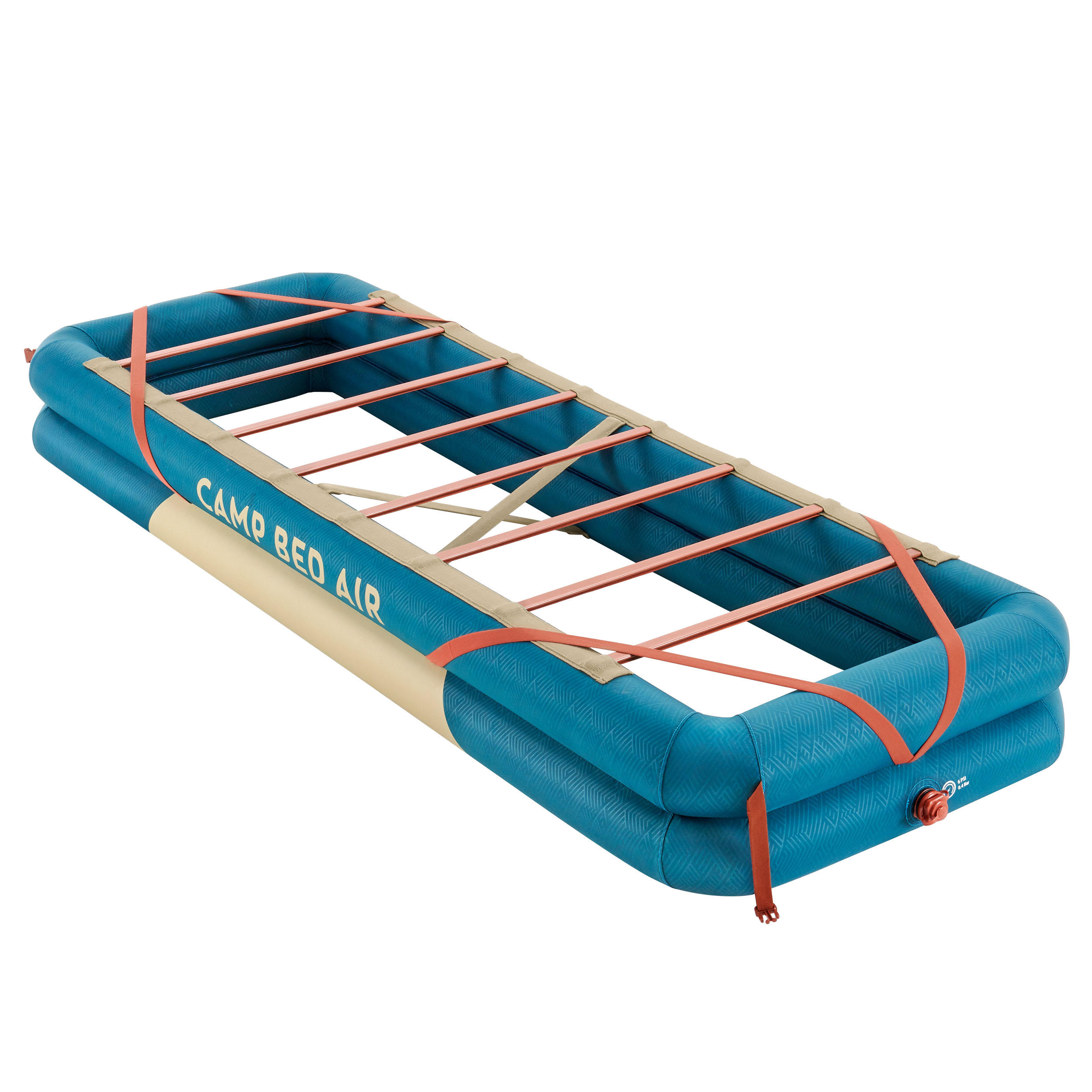 QUECHUA Cama somier hinchable 1 persona 200x70 cm. Quechua
