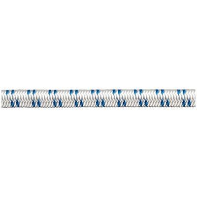 Gummiseil geflochten (Ø x L) 8 mm x 100 m dörner + helmer 190161 Weiß, Blau