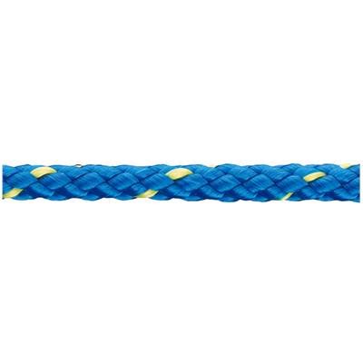 Polypropylenschotleine geflochten (Ø x L) 6 mm x 200 m dörner + helmer 190085 Blau, Gelb