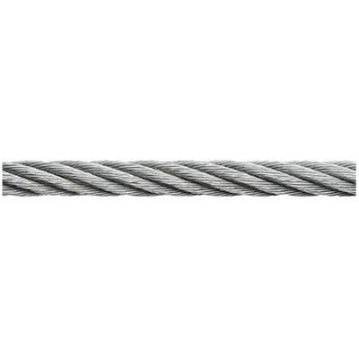 Stahlseil verzinkt (Ø x L) 5 mm x 150 m dörner + helmer 190055 Grau