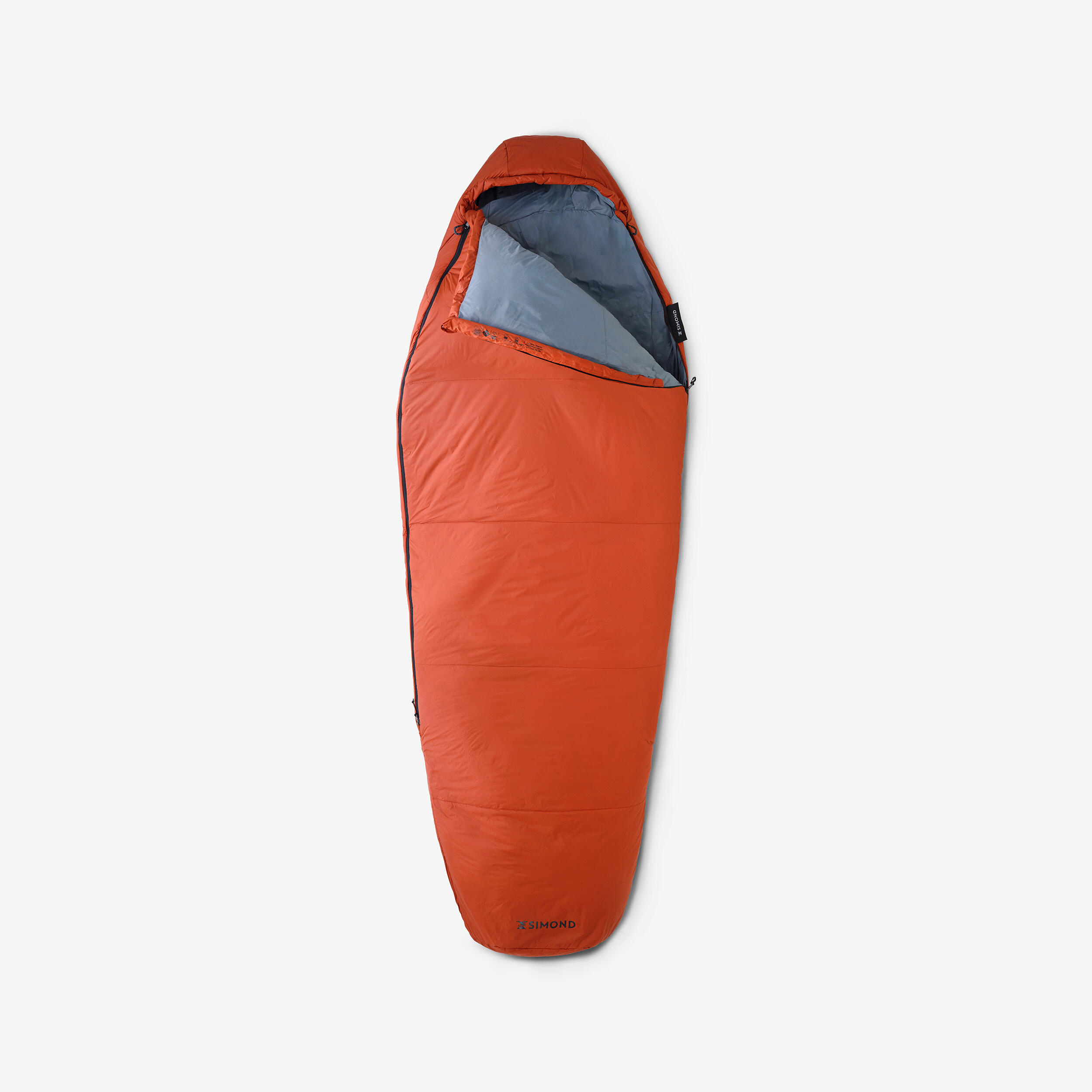 SIMOND Saco de dormir trekking 10 °C, acoplable, MT500