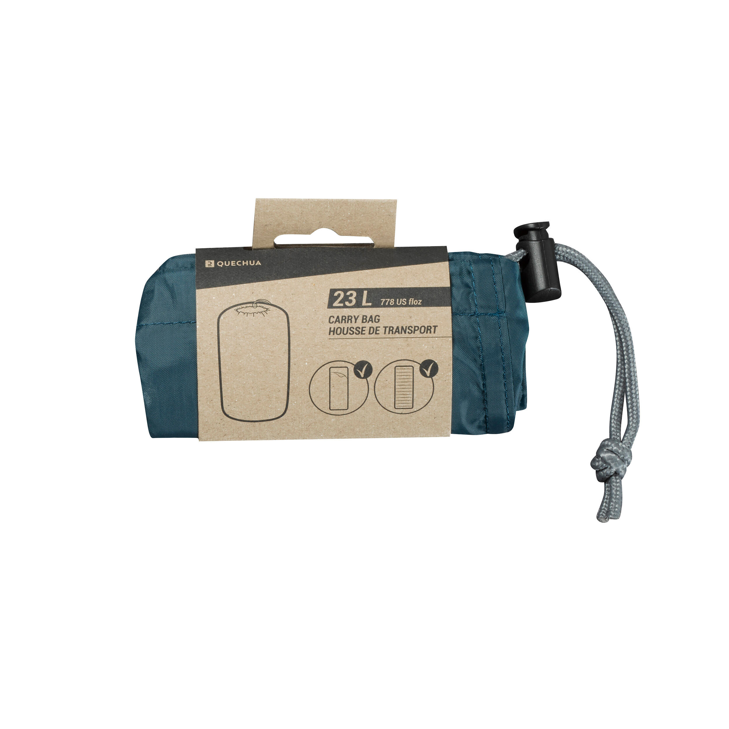 QUECHUA Funda de transporte para saco de dormir y esterilla aislante