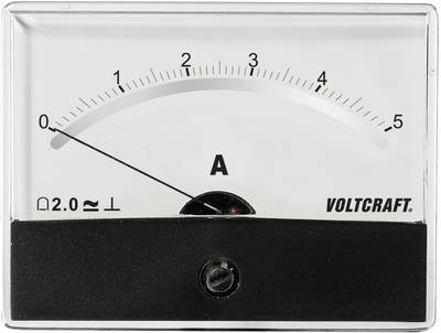 VOLTCRAFT AM-86X65/5A/DC AM-86X65/5A/DC Einbau-Messgerät AM-86X65/5A/DC Drehspule
