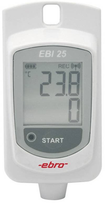 ebro 1340-6200 EBI 25-T Temperatur-Datenlogger Messgröße Temperatur -30 bis 60 °C