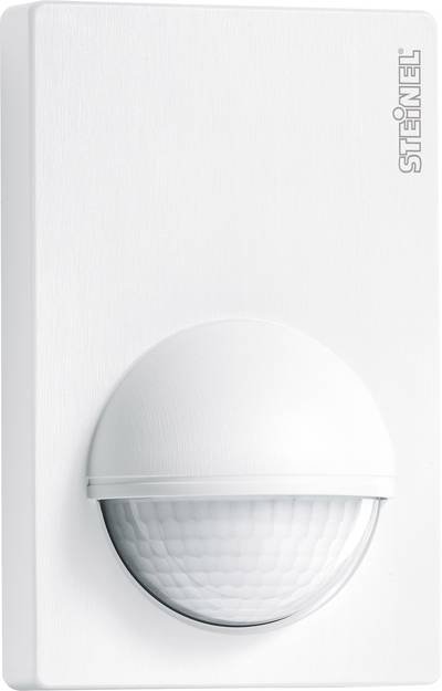 Steinel Bewegungsmelder IS 180-2 Weiß, 180° Erfassungswinkel, 12 m Reichweite, 1000 W Sensor, IP54