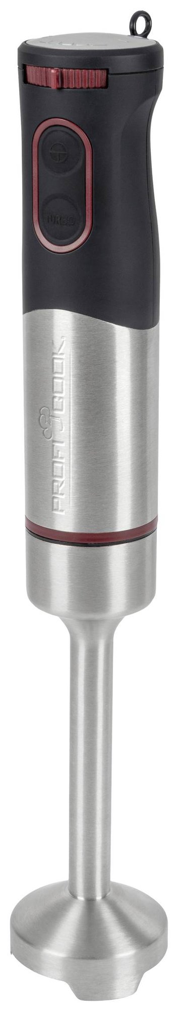 Profi Cook PC-SMS 1226 Stabmixer 1000 W Start-Stopp-Automatik Edelstahl, Schwarz