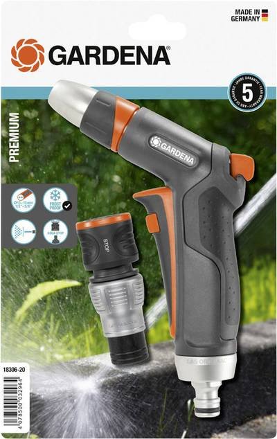 GARDENA 18306-20 neu Reinigungsspritze mit Anschluss-Set