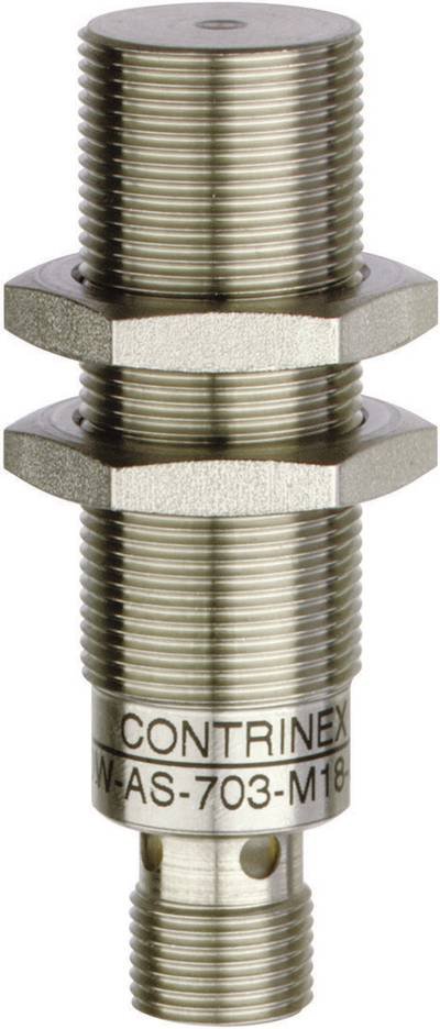 Contrinex Induktiver Näherungsschalter M18 bündig PNP DW-AS-703-M18-002