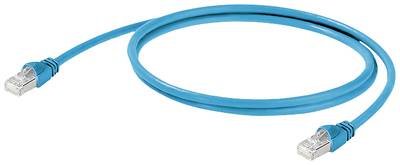 Weidmüller 2813820004 RJ45 Netzwerkkabel, Patchkabel CAT 5 SF/UTP 0.40 m Blau 1 St.