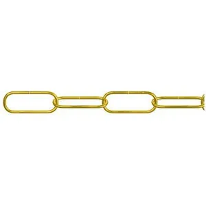 dörner + helmer 153716 Zierkette Messing Stahl 40 m