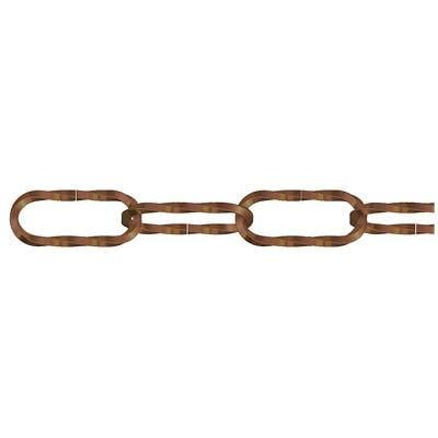 dörner + helmer 153650 Zierkette Alt-Messing Stahl 10 m