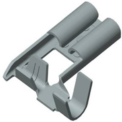 Vogt Verbindungstechnik 380205.67 Flachsteckhülse Steckbreite: 4.8 mm Steckdicke: 0.5 mm 90 ° Unisoliert Metall 1 St.