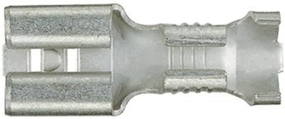Klauke 1750 Flachsteckhülse Steckbreite: 6.3 mm Steckdicke: 0.8 mm 180 ° Unisoliert Metall 1 St.