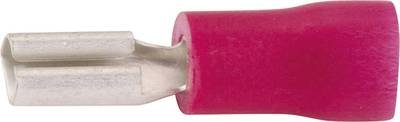 Vogt Verbindungstechnik 390005 Flachsteckhülse Steckbreite: 2.8 mm Steckdicke: 0.5 mm 180 ° Teilisoliert Rot 1 St.