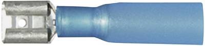 Vogt Verbindungstechnik 3906h Flachsteckhülse mit Schrumpfschlauch Steckbreite: 6.3 mm Steckdicke: 0.8 mm 180 ° Teilisol