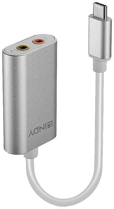 Lindy Audio Adapter - Soundkarte - USB-C