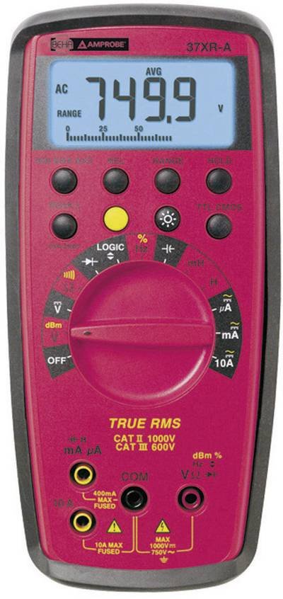 Beha Amprobe 37XR-A-D Hand-Multimeter digital CAT II 1000 V, CAT III 600 V Anzeige (Counts): 9999