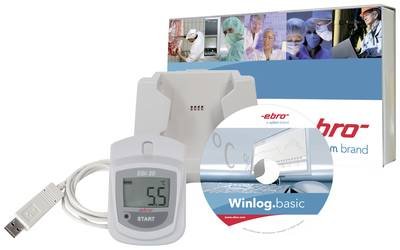 ebro 1601-0046-Z EBI 20-T1-Set Temperatur-Datenlogger Messgröße Temperatur -30 bis 70 °C