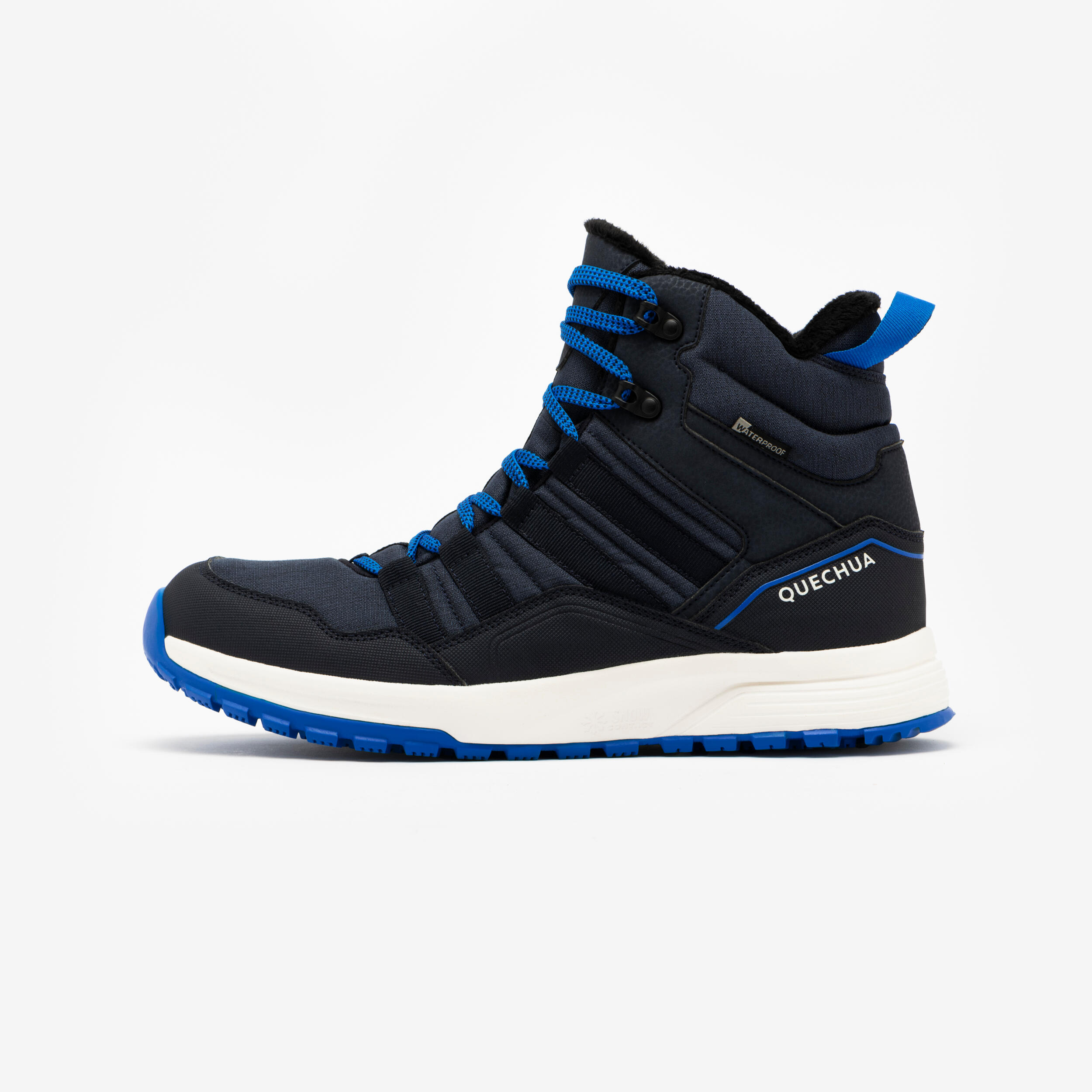 QUECHUA Botas de senderismo cálidas impermeables Hombre Quechua NH500 azul