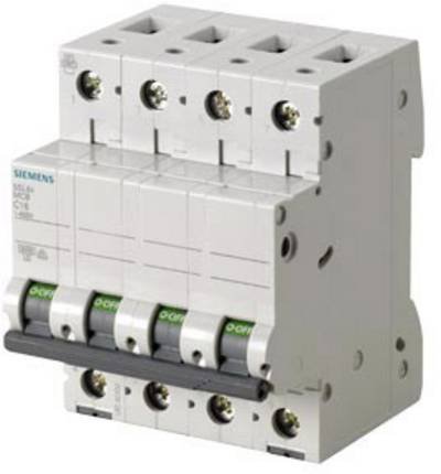 Leitungsschutzschalter 400V 6kA, 4-polig, C, 4A
