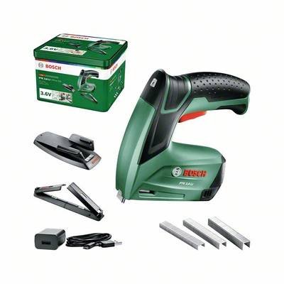 Bosch Home and Garden PTK 3,6 LI Office Set 0603968202 Akkutacker Klammernlänge 4 - 10 mm
