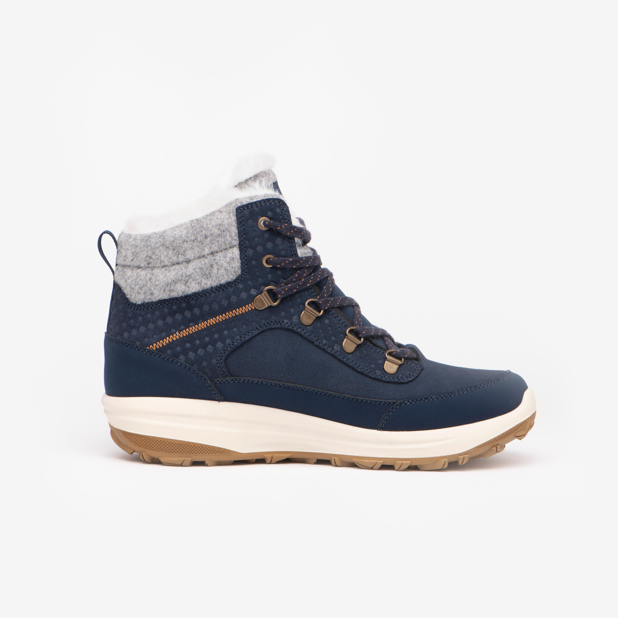 QUECHUA Botas de nieve y apreski de piel impermeables Mujer Quechua SH900