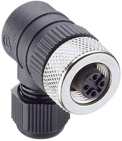 Lumberg Automation 108659 Sensor-/Aktor-Steckverbinder, unkonfektioniert M12 Kupplung, gewinkelt Polzahl Sensoren: 5 1 S