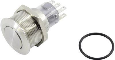 TRU COMPONENTS 1602493 TC-GQ22-A-22/S203 Drucktaster 250 V 5 A 2 x Aus/(Ein) tastend IP65 1 St.