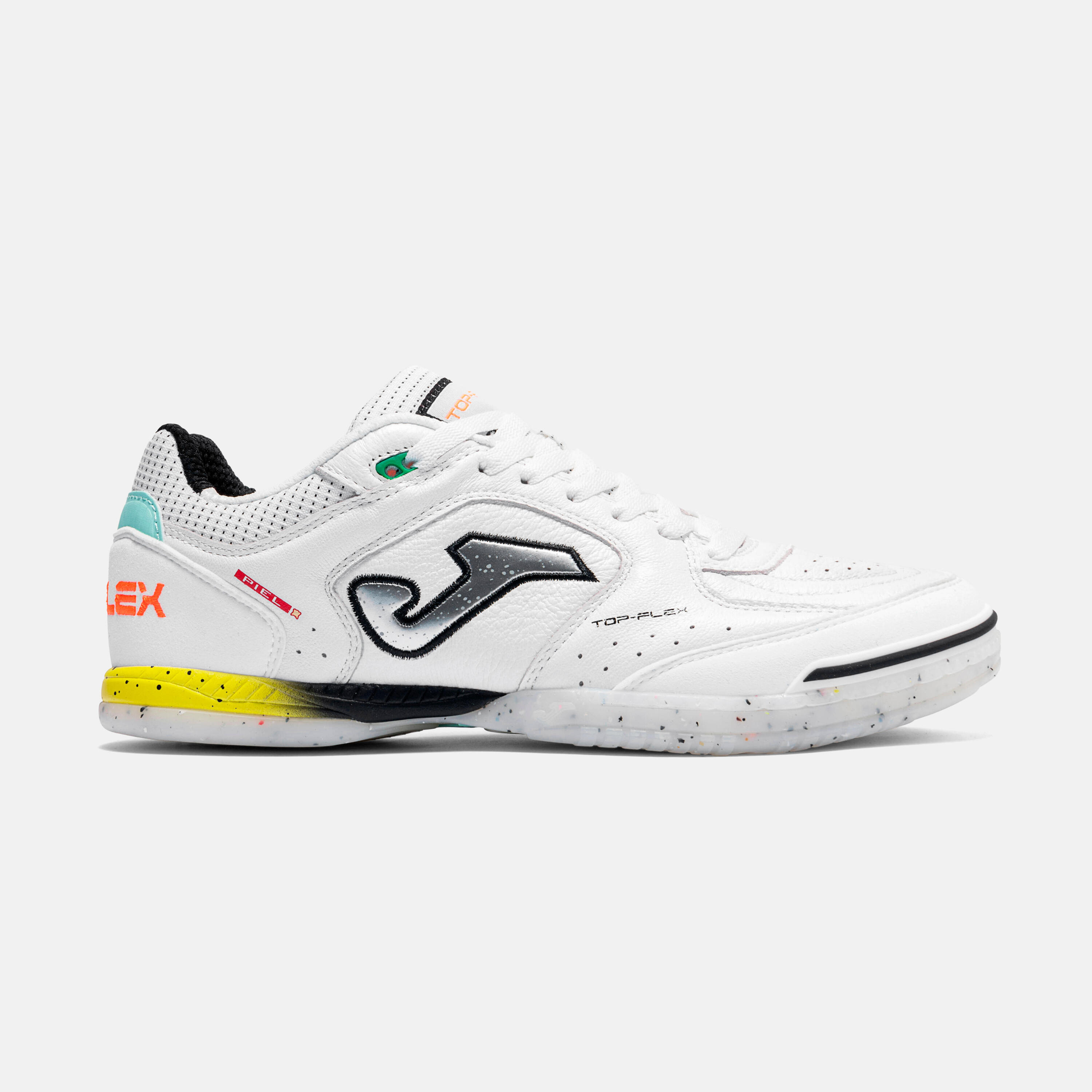 JOMA Zapatillas de Fútbol sala TOP FLEX Adulto Blanco