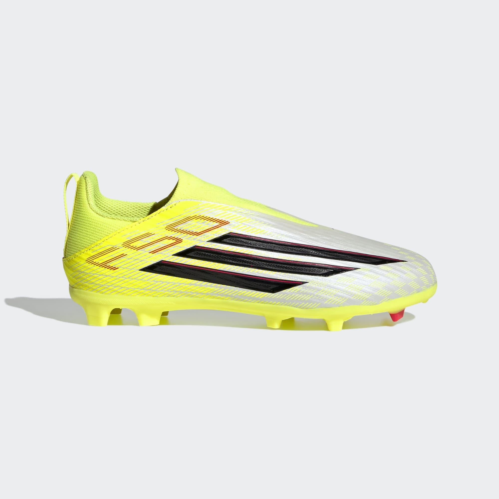 ADIDAS Botas de fútbol F50 League Laceless FG/MG Niño Amarillo