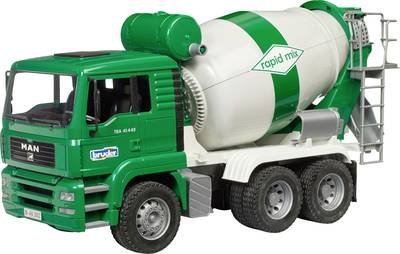 bruder Baufahrzeug Modell MAN TGA Betonmischer Fertigmodell LKW Modell
