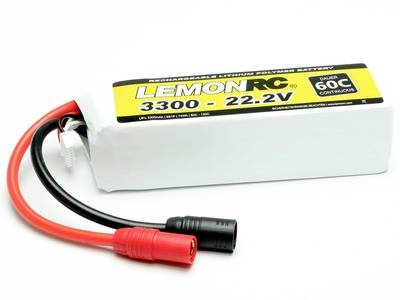 LemonRC Modellbau-Akkupack (LiPo) 22.2 V 3300 mAh Zellen-Zahl: 6 60 C Softcase AS150