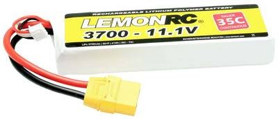 LemonRC Modellbau-Akkupack (LiPo) 11.1 V 3700 mAh Zellen-Zahl: 3 35 C Softcase XT90