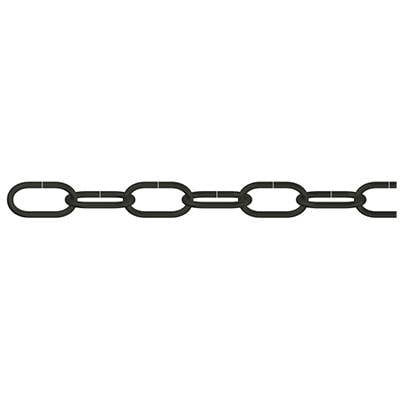 dörner + helmer 153537 Zierkette Schwarz Stahl 30 m