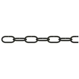 dörner + helmer 153296 Zierkette Schwarz Stahl 40 m