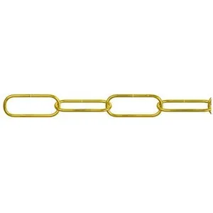 dörner + helmer 153171 Zierkette Messing Stahl 5 m