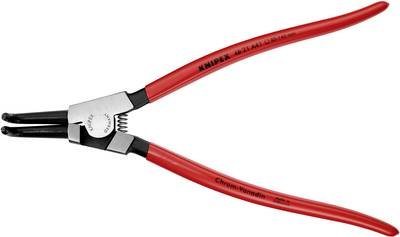 KNIPEX 46 21 A41 Sicherungsringzange für Außenringe auf Wellen mit Kunststoff überzogen schwarz atramentiert 300 mm
