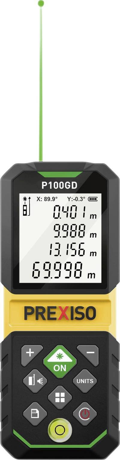 Prexiso P100GD Laser-Entfernungsmesser 100 m