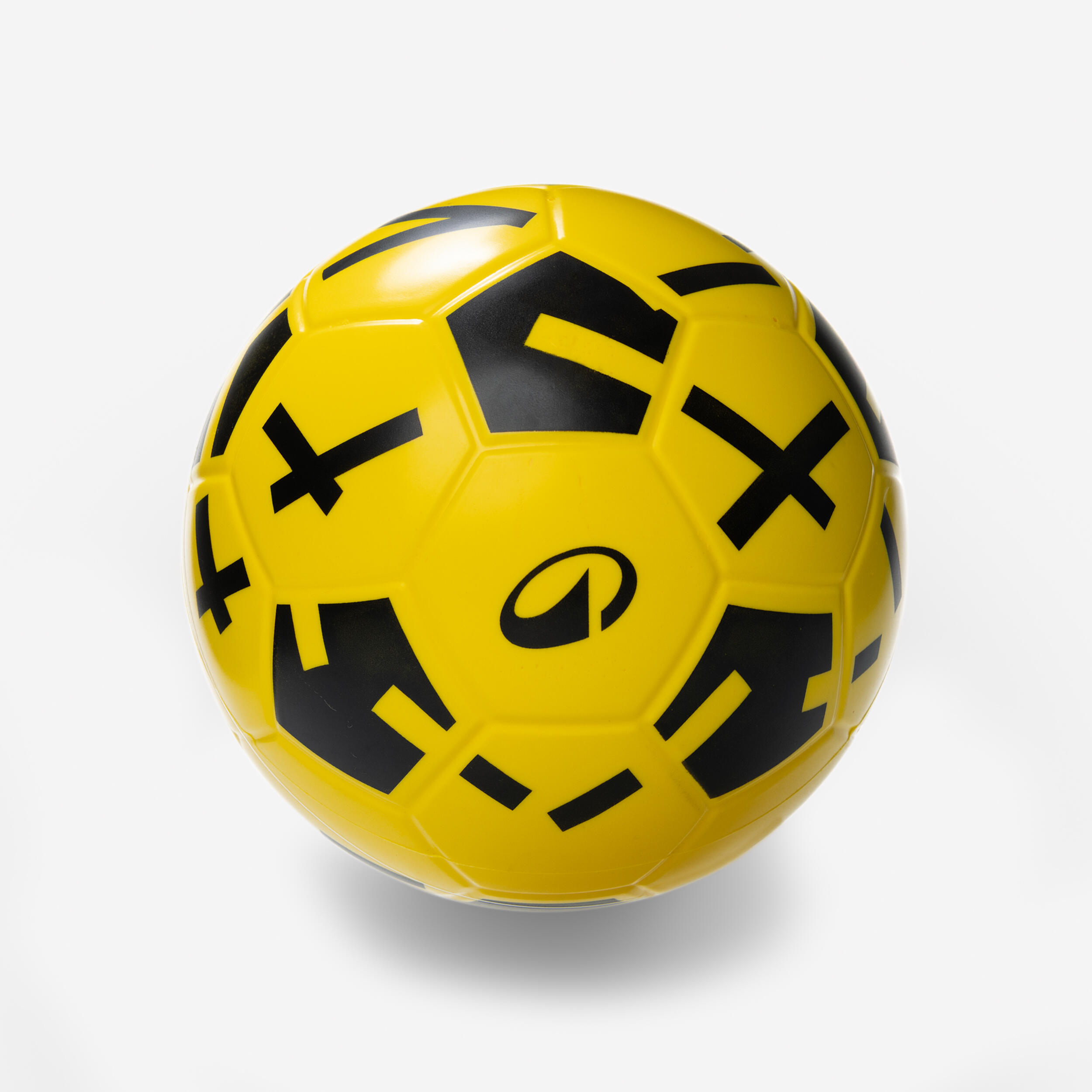 KIPSTA Balón de fútbol de espuma Ballground 500 T4 amarillo y negro