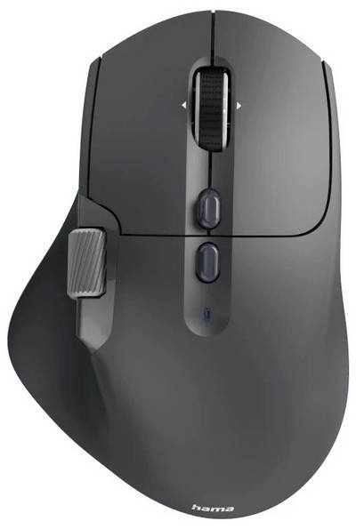 Hama WM-900 Maus Kabellos Optisch Schwarz 10 Tasten 3200 dpi