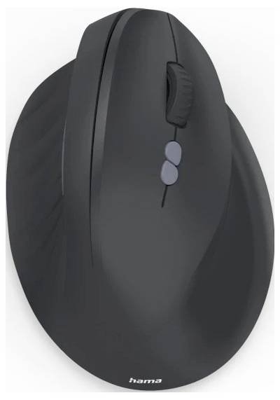 Hama EWM-600R Maus Kabellos Optisch Schwarz 8 Tasten 1800 dpi Ergonomisch