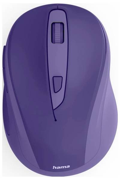 Hama WM-400 Maus Kabellos Optisch Blau 6 Tasten 1600 dpi