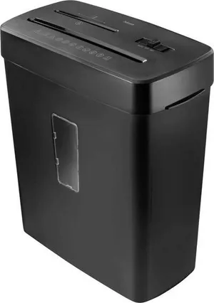 Hama Prime M50CD-B Aktenvernichter 6 Blatt 2 x 12 mm P-5 13 l Vernichtet auch Kreditkarte