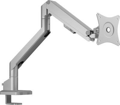 ICY BOX Monitor-Tischhalterung Monitorständer für einen Monitor 1 Display(s) 81,3 cm (32") Grau, Silber