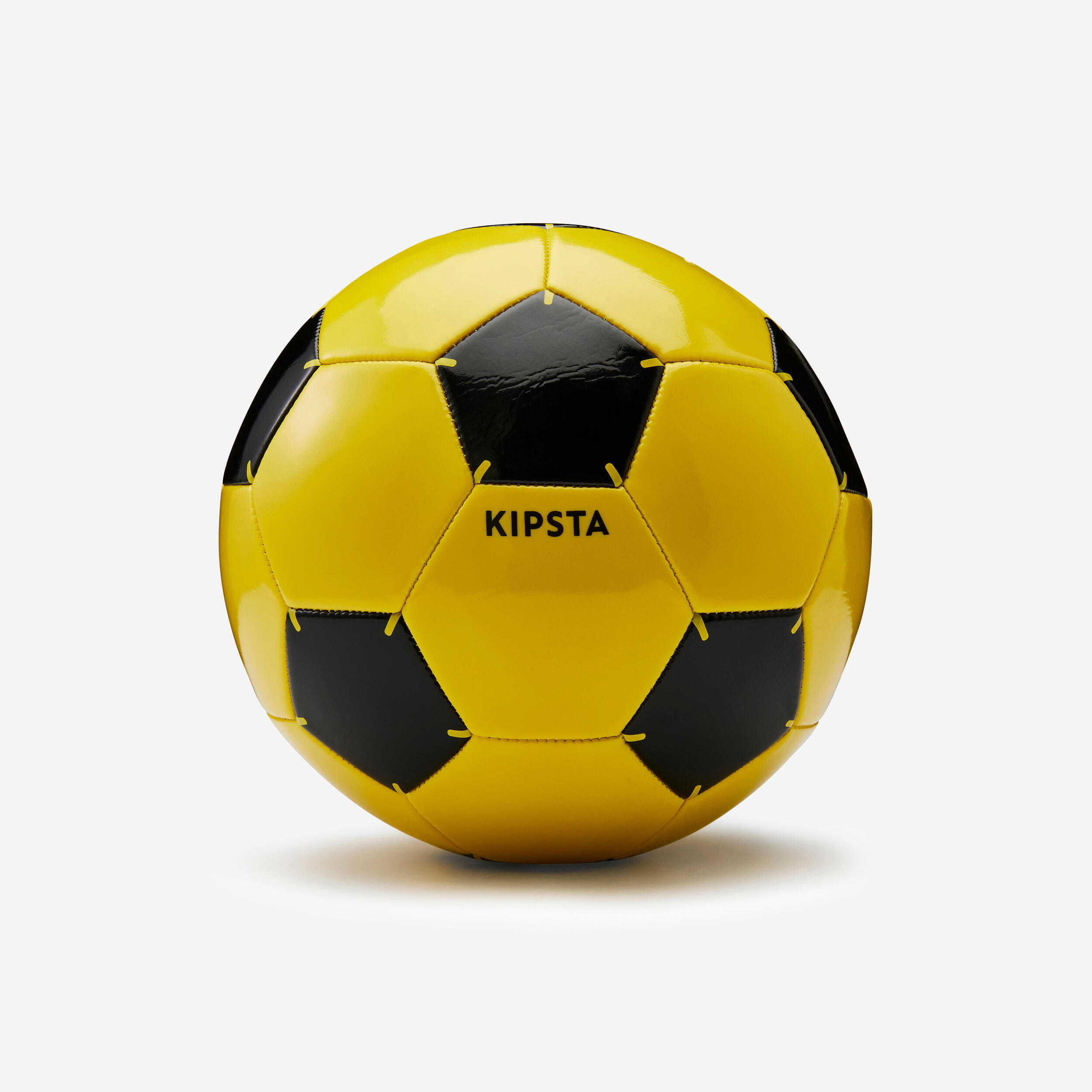 KIPSTA Balón de fútbol First Kick talla 5 (jugadores de 12 años o más) amarillo
