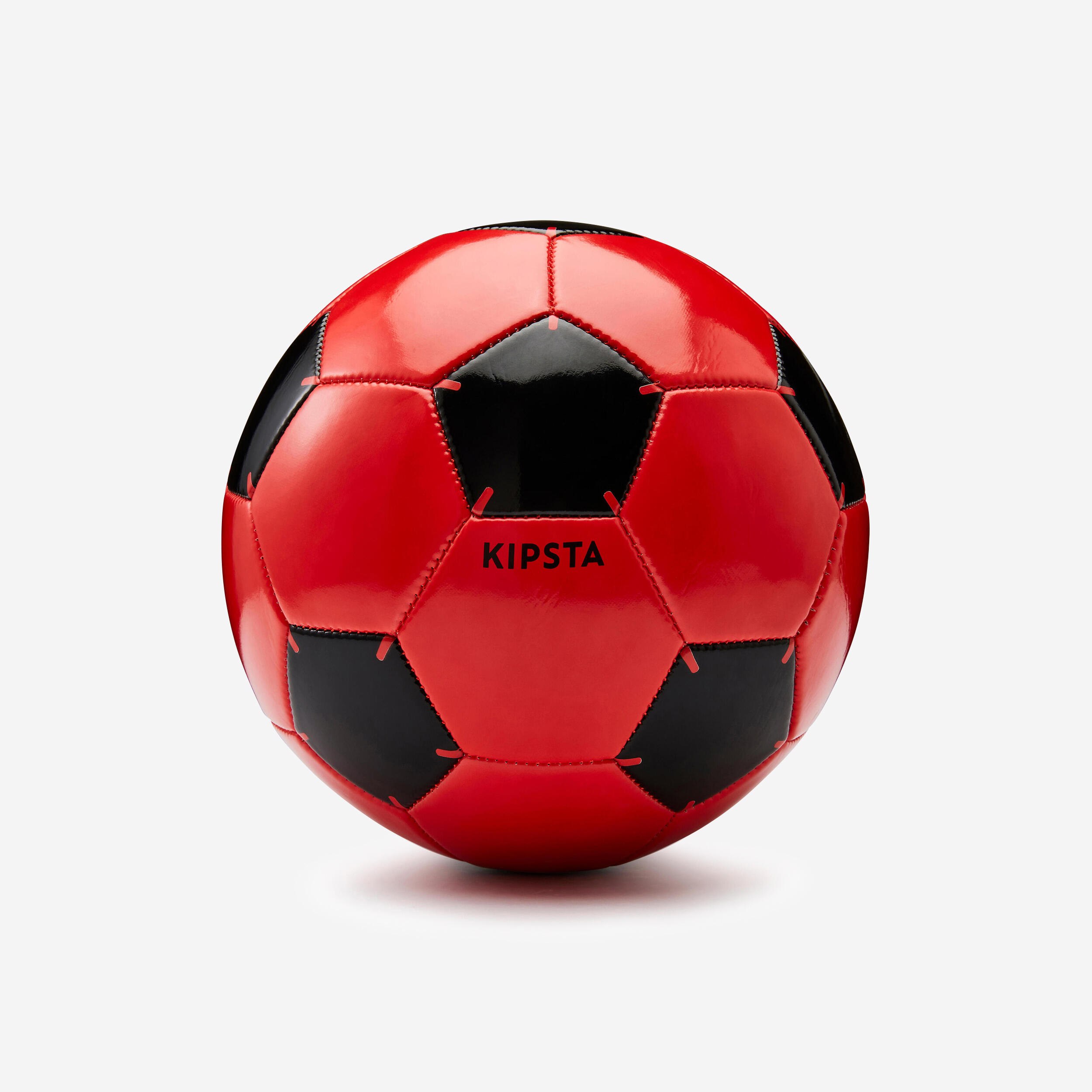 KIPSTA Balón de fútbol First Kick talla 4 (niños de entre 9 a 12 años) rojo