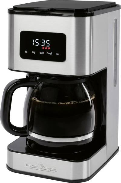 PC-KA 1299 inox Sensor Touch Kaffeeautomat 14 Tassen Timer