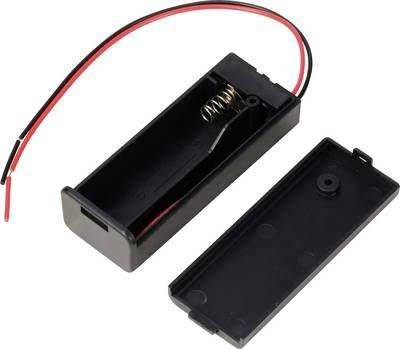 TRU COMPONENTS TC-13220612 Batteriehalter 1x Mignon (AA) Kabel (L x B x H) 70 x 26.7 x 18.8 mm
