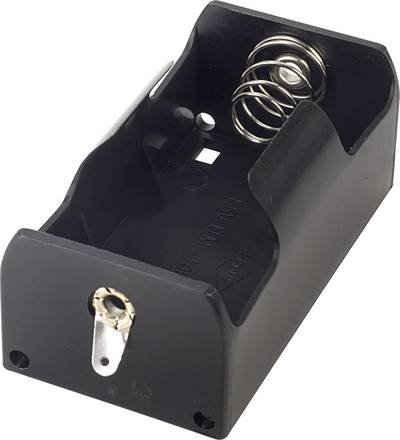 TRU COMPONENTS BH-111-1D Batteriehalter 1x Mono (D) Lötanschluss