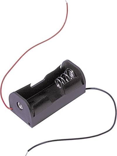MPD BHCW Batteriehalter 1x Baby (C) Kabel (L x B x H) 61 x 29 x 25 mm